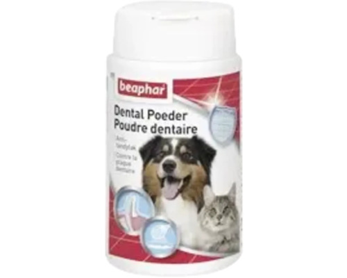BEAPHAR Dental poeder 75 g Beaphar Dental Poeder voor tandverzorging voor honden en katten