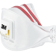 3M Aura 9332+ ademhalingsmasker met uitademventiel