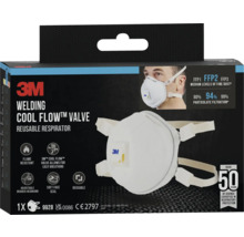 3M lasbeschermingsmasker met Cool Flow ventiel, herbruikbaar