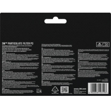 3M Partikelfilter P3 ter bescherming tegen bepaalde schadelijke stoffen