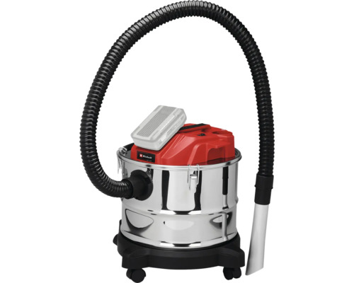 Natte droogzuiger met accu en slang