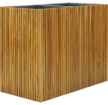 Houten plantenbak met inzet