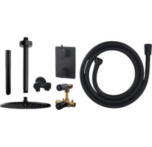 Douchesysteem met hoofddouche, handdouche, doucheslang en thermostatische mengkraan