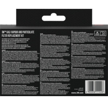 3M Gas-, damp- en deeltjesfilter vervangingsset ter bescherming tegen organische gassen en dampen