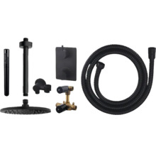 Douchesysteem met hoofddouche, handdouche, doucheslang en thermostatische mengkraan