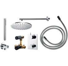 Doucheset met hoofddouche, handdouche en thermostaat