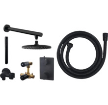 Doucheset met hoofddouche, handdouche, doucheslang en thermostaat