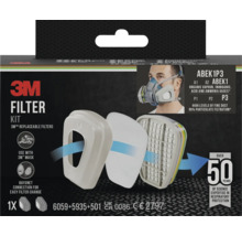 3M filterkit met vervangbare filters voor 3M maskers