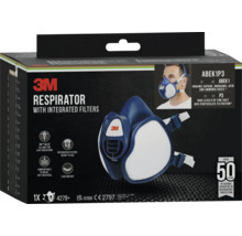 3M Ademhalingsmasker met geïntegreerde filters