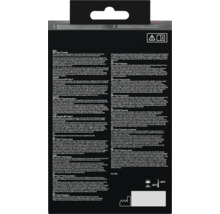 Verpakking van 3M Peltor gehoorkappen met informatie over producteigenschappen en gebruiksaanwijzingen.