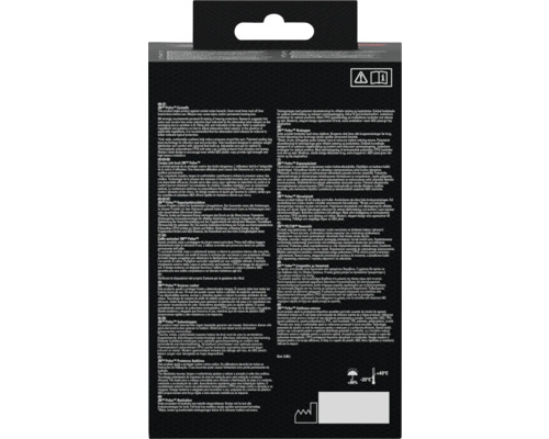 Verpakking van 3M Peltor gehoorkappen met informatie over producteigenschappen en gebruiksaanwijzingen.