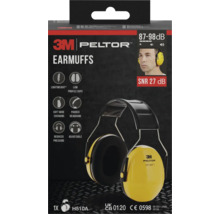 3M Peltor oorkappen op de verpakking