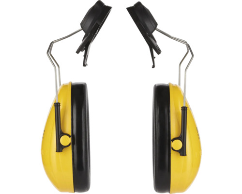 Gele oorkappen voor gehoorbescherming