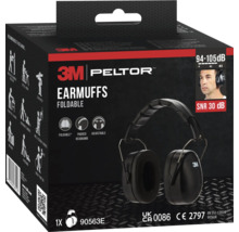 3M Peltor oorkap, opvouwbaar, met verstelbare, gevoerde hoofdband, geluidsdemping SNR 30 decibel