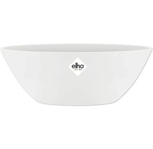 Schaal van kunststof voor planten met Elho logo