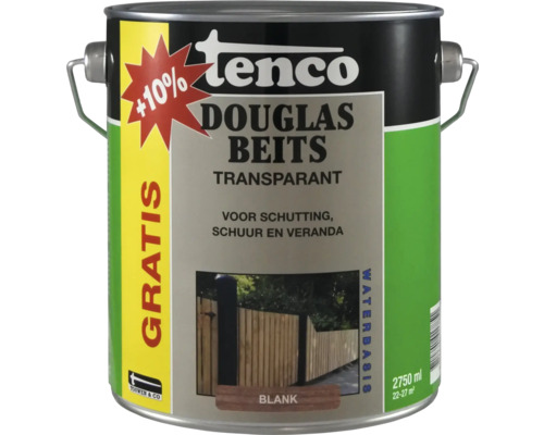 Tenco Douglas beits transparant, 2750 ml blik