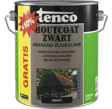 Houtverf in een metalen emmer, geschikt voor houten coatings
