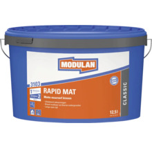 Modulan Rapid Mat matte muurverf in emmer, inhoud 12,5 liter