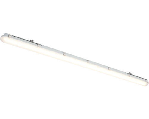 Detailopname van een vochtbestendige lamp