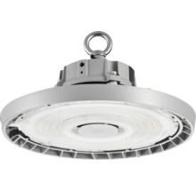 LED-hallamp met ronde vorm en ophangsysteem