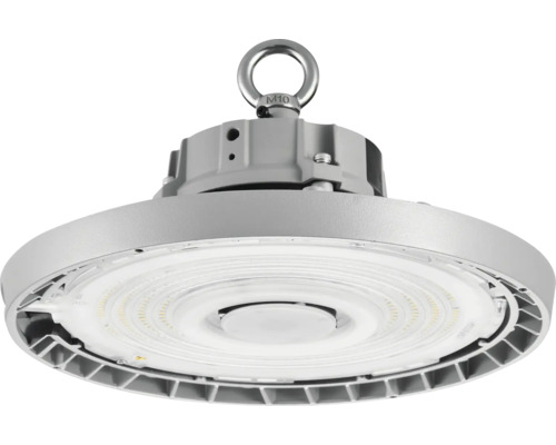 LED-hallamp met ronde vorm en ophangsysteem
