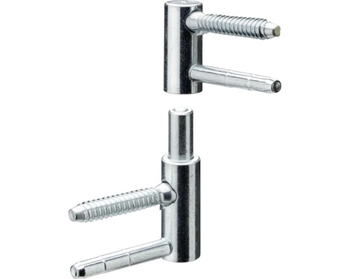 Verstelbare deurhaak met schroefdraadstift