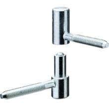 Schroefscharnieren met draadbouten in detail