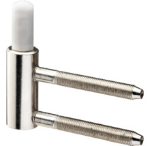 Deurscharnier met schroefdraad en bout voor deurbevestiging