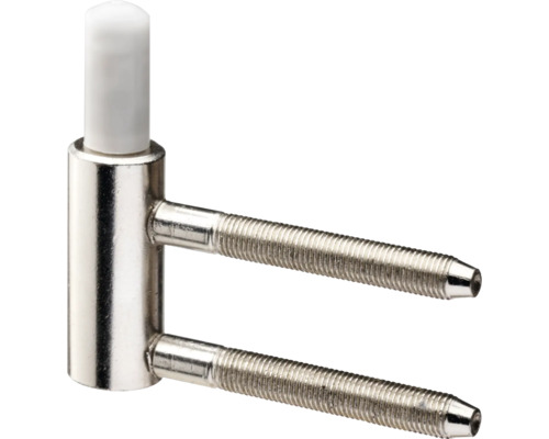 Deurscharnier met schroefdraad en bout voor deurbevestiging