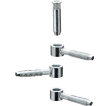 Inschroefbare scharnieren met bouten