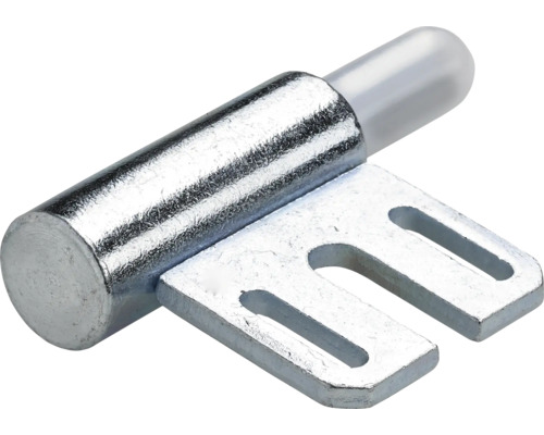 Metalen meubelverbinder met stift en houder