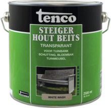 Tenco Steiger Houtbeits transparant, 2500 ml blik