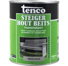 Tenco Steiger Houtbeits, transparant, voor tuinbank, schutting, bloembak en tuinmeubel, 1000 ml blik