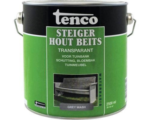 Tenco Steiger Houtbeits transparant, 2500 ml blik