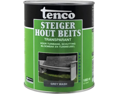Tenco Steiger Houtbeits, transparant, voor tuinbank, schutting, bloembak en tuinmeubel