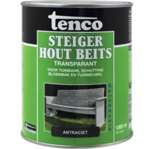 Tenco Steigerhout beits transparant, kleur antraciet, blik