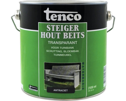 Tenco Steiger Houtbeits, transparant, 2500 ml blik