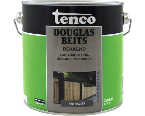 Tenco Douglas Beits antraciet beits in een emmer van 2500 ml