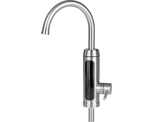 Roestvrijstalen keukenkraan met boiler