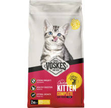 Verpakking Voskes Kitten kattenvoer met kip, glutenvrij, 2 kg