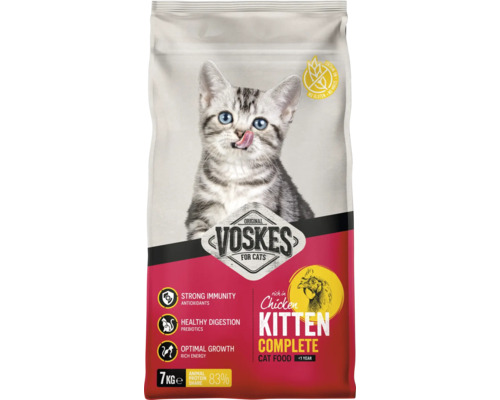Voskes kattenvoer voor kittens, 7 kilogram