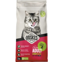 Voskes Adult kattenvoer met kip, 2 kilogram