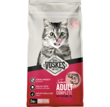 Voskes Adult kattenvoer met zalm, 2 kg