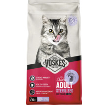 Voskes kattenvoer Adult Sterilized met kip 7 kilogram