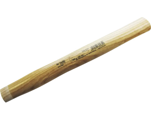 Houten reserve steel voor bankhamer 800 gram, 350 millimeter lang, van lsr tools.