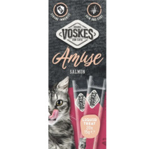 Voskes Amuse zalmsnack voor katten ter ondersteuning van de immuniteit en voor huid en vacht