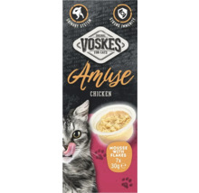 Voskes Amuse kattenvoer met kip, 7 keer 30 gram