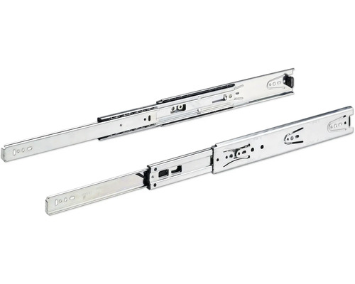 Metalen uittrekelement voor lades