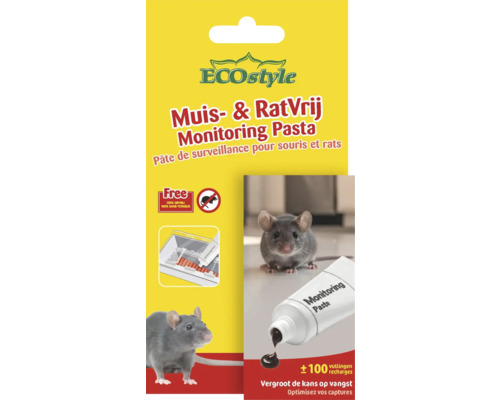Ecotype Muis- en RatVrij Monitoring Pasta verpakking