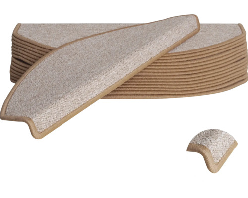 Traptreden van textiel in stapel